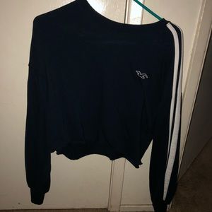 hollister crop long sleeve